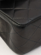 2003年頃製 クラシックフラップチェーンバッグ25cm ブラック