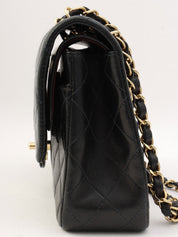 2003年頃製 クラシックフラップチェーンバッグ25cm ブラック