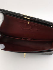 2003年頃製 クラシックフラップチェーンバッグ25cm ブラック