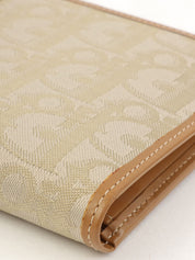 Trotter Pattern Wallet Beige/Brown
