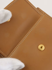 Trotter Pattern Wallet Beige/Brown