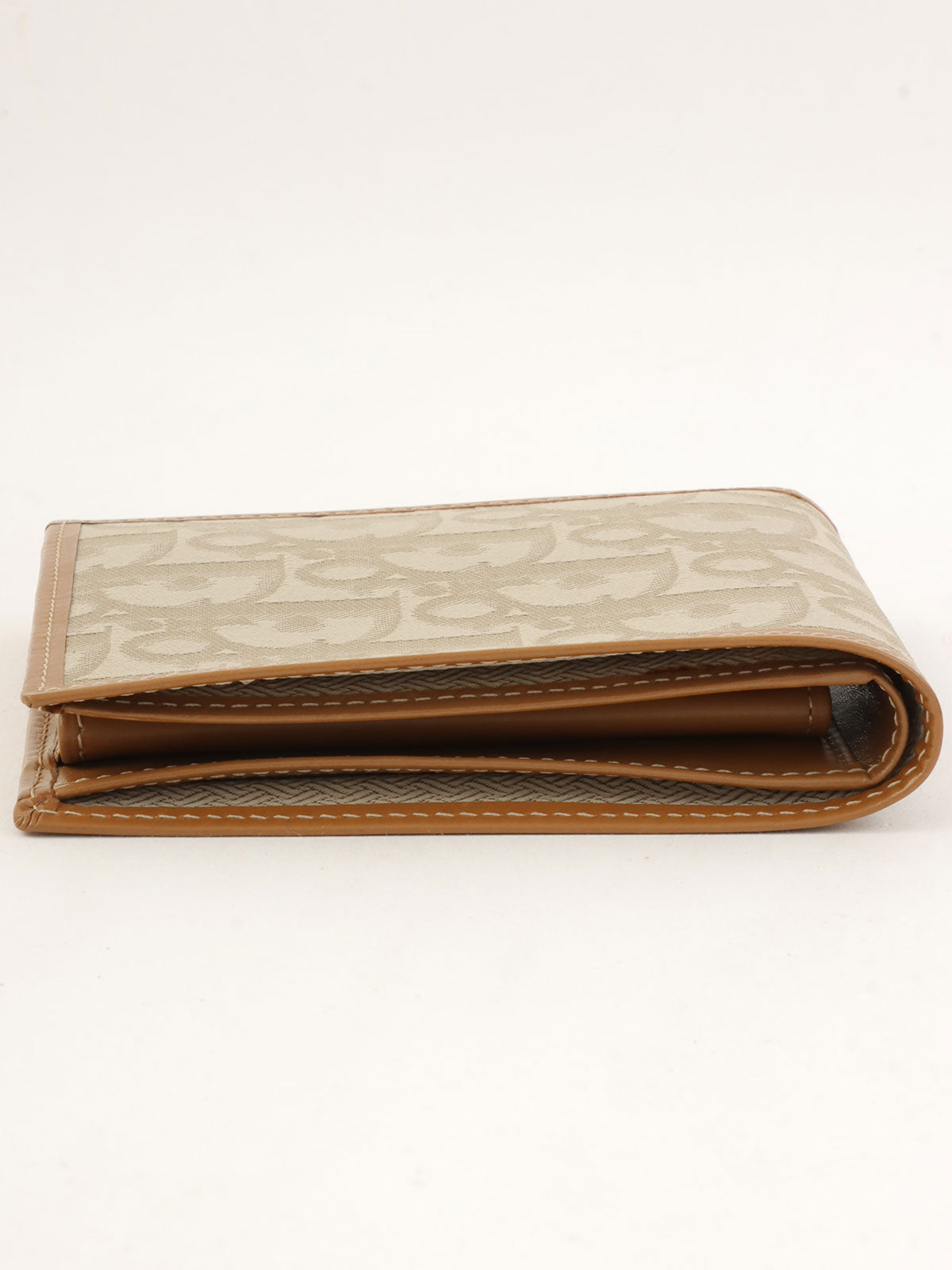 Trotter Pattern Wallet Beige/Brown