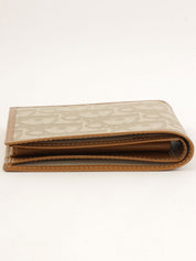 Trotter Pattern Wallet Beige/Brown