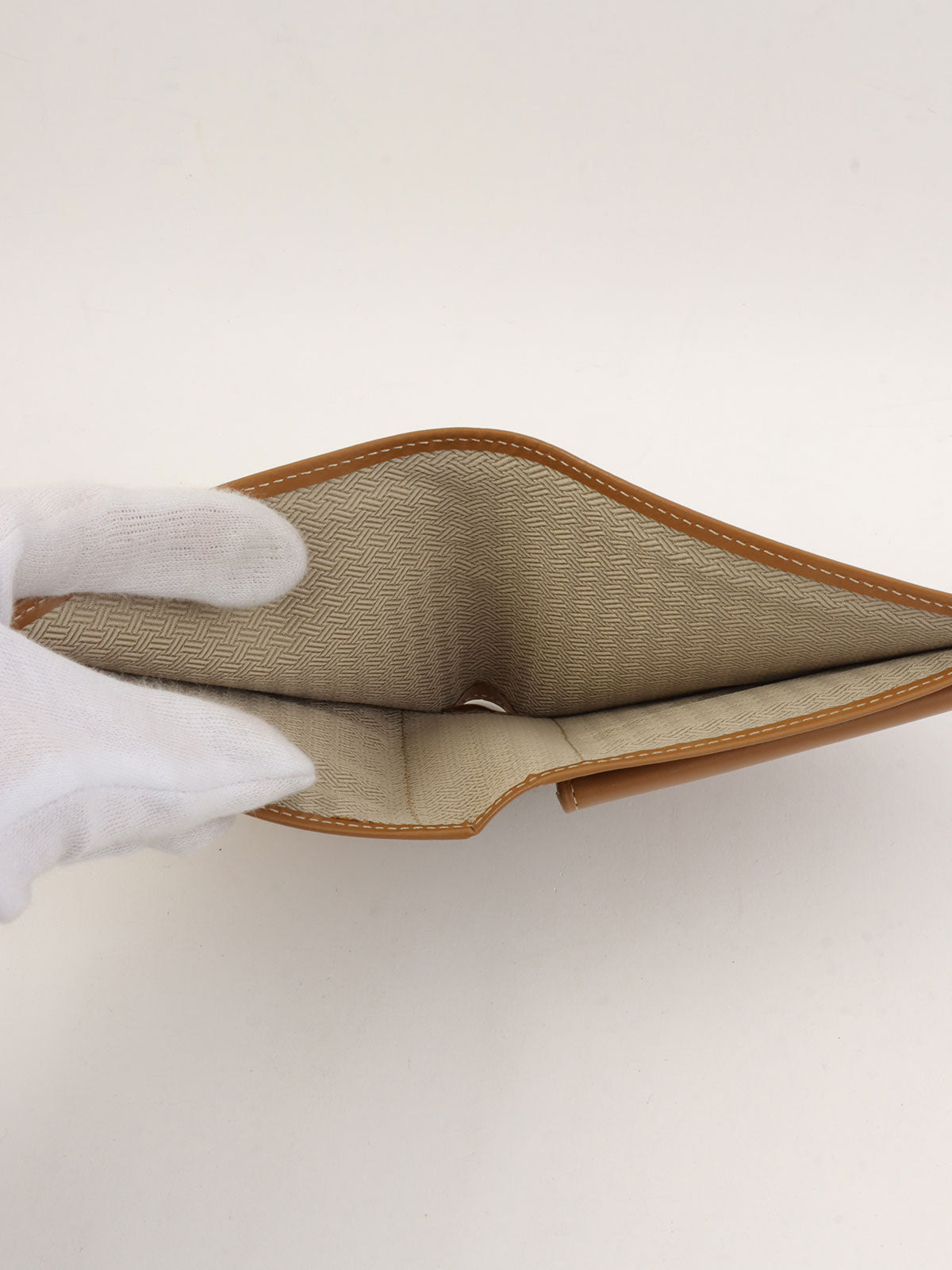 Trotter Pattern Wallet Beige/Brown