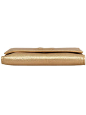 Logo Stitch Wallet Gold