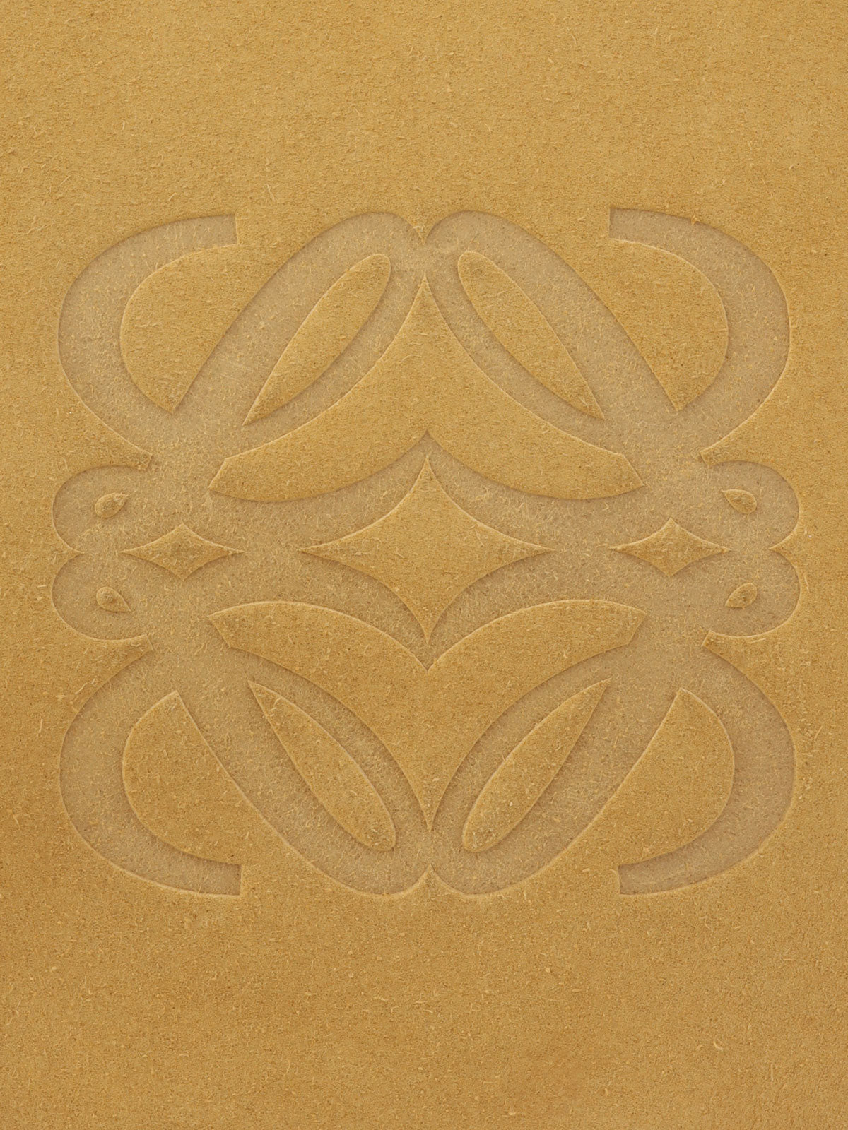 スエードアナグラムショルダーバッグ ベージュ/ブラウン