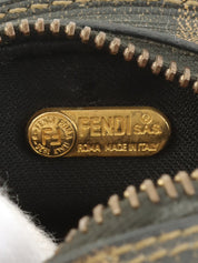 Pecan Round Shoulder Bag Black