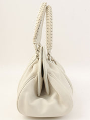 我的 Dior Frame 白色手提包