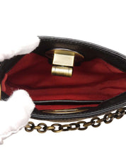 ノバチェックパターンハンドバッグ ベージュ/ブラウン