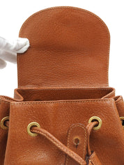 Bamboo Backpack Mini Brown