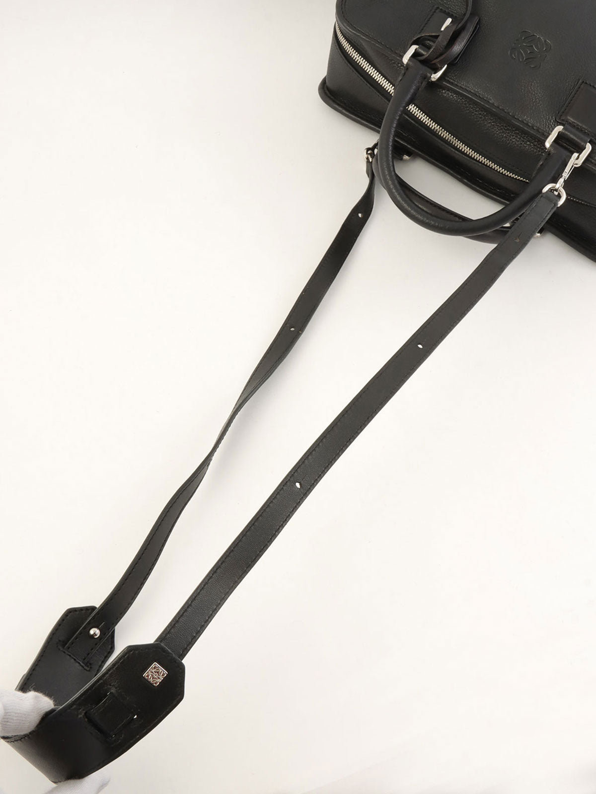 アナグラムアマソナボストンバッグ ブラック