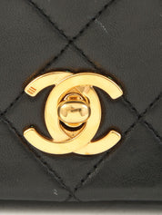 1990s Lambskin Full Flap Chain Bag Mini