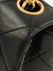 1990年頃製 クラシックフラップチェーンバッグミニ ブラック