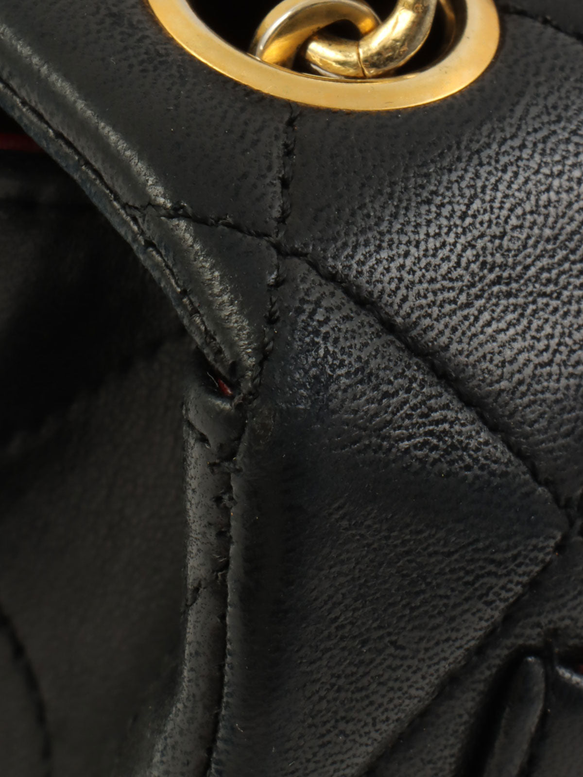 1990年頃製 クラシックフラップチェーンバッグミニ ブラック