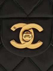 1990年頃製 クラシックフラップチェーンバッグミニ ブラック