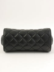 2015 Circa Black Clasp Chain Shoulder Bag