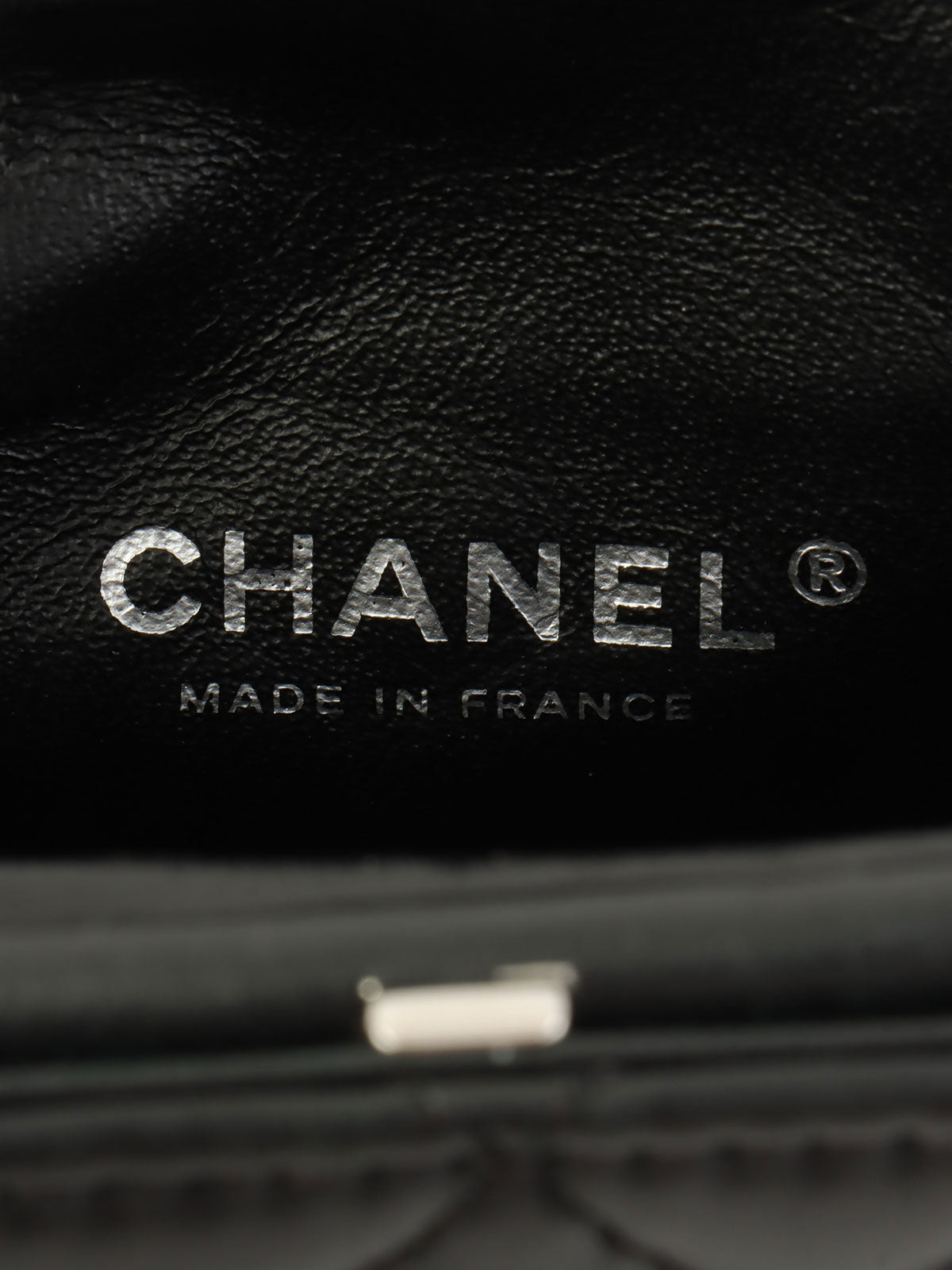 2015 Circa Black Clasp Chain Shoulder Bag