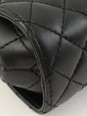 2015 Circa Black Clasp Chain Shoulder Bag