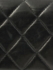 2000年頃製 クラシックフラップチェーンバッグ23cm ブラック