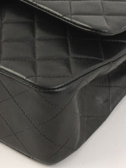 2001年頃製 クラシックフラップチェーンバッグ25cm ブラック