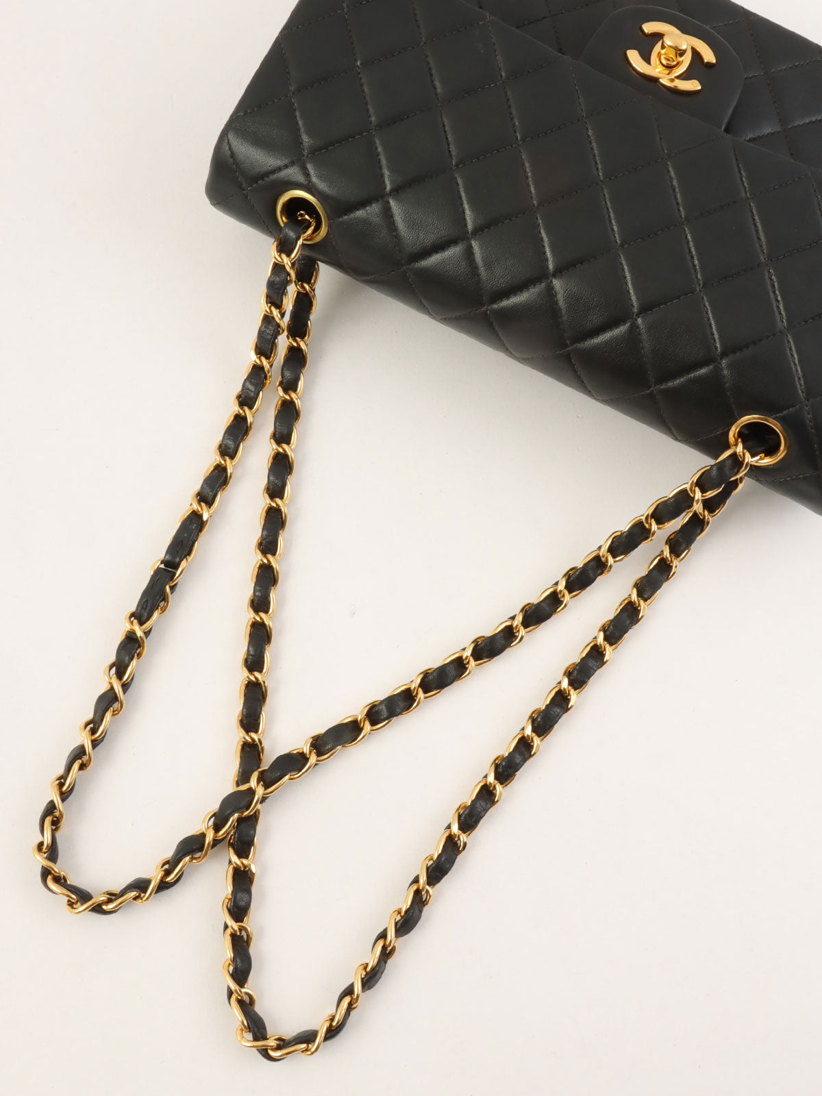 2001 Classic Flap Chain Bag 25cm Black