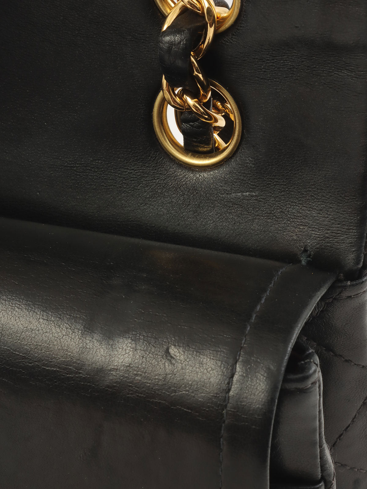 2001 Classic Flap Chain Bag 25cm Black