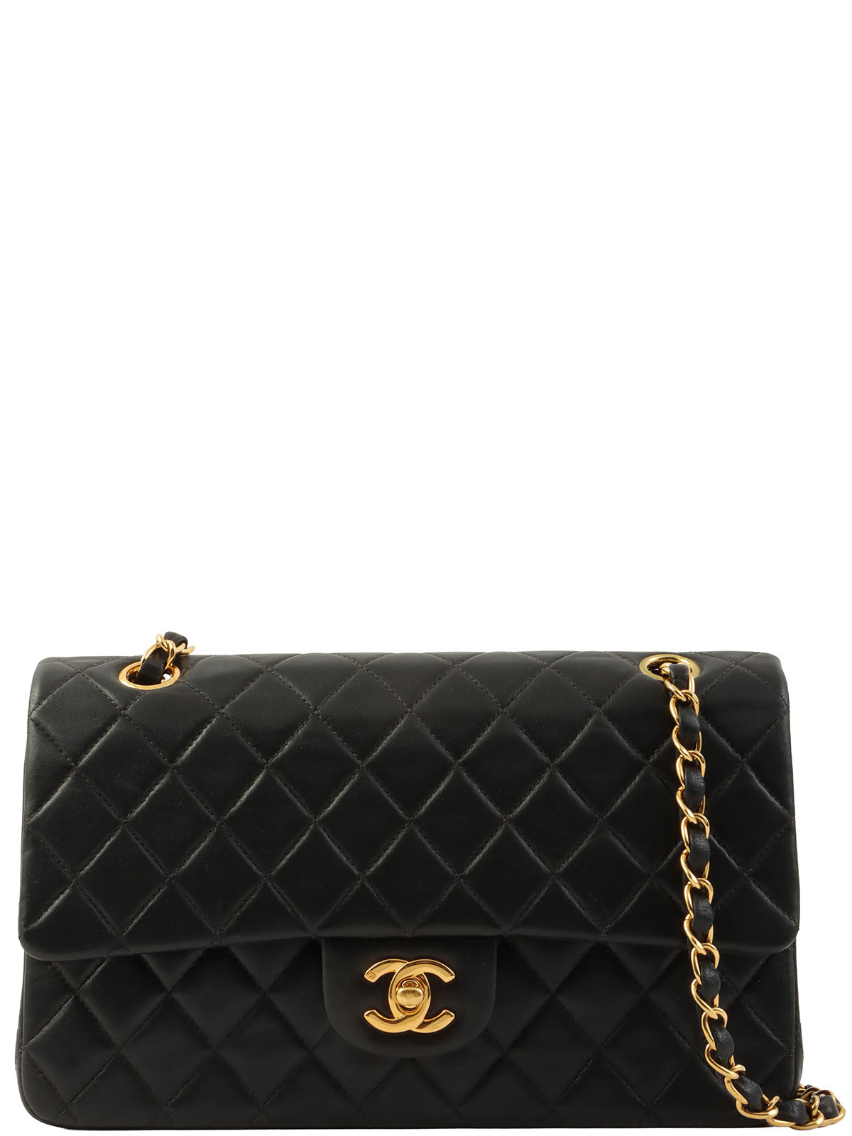 2001 Classic Flap Chain Bag 25cm Black