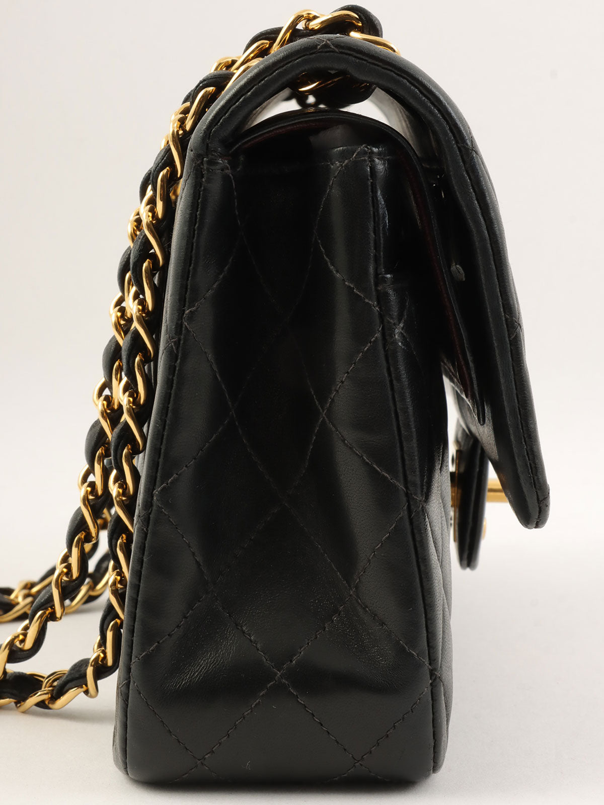 2001 Classic Flap Chain Bag 25cm Black