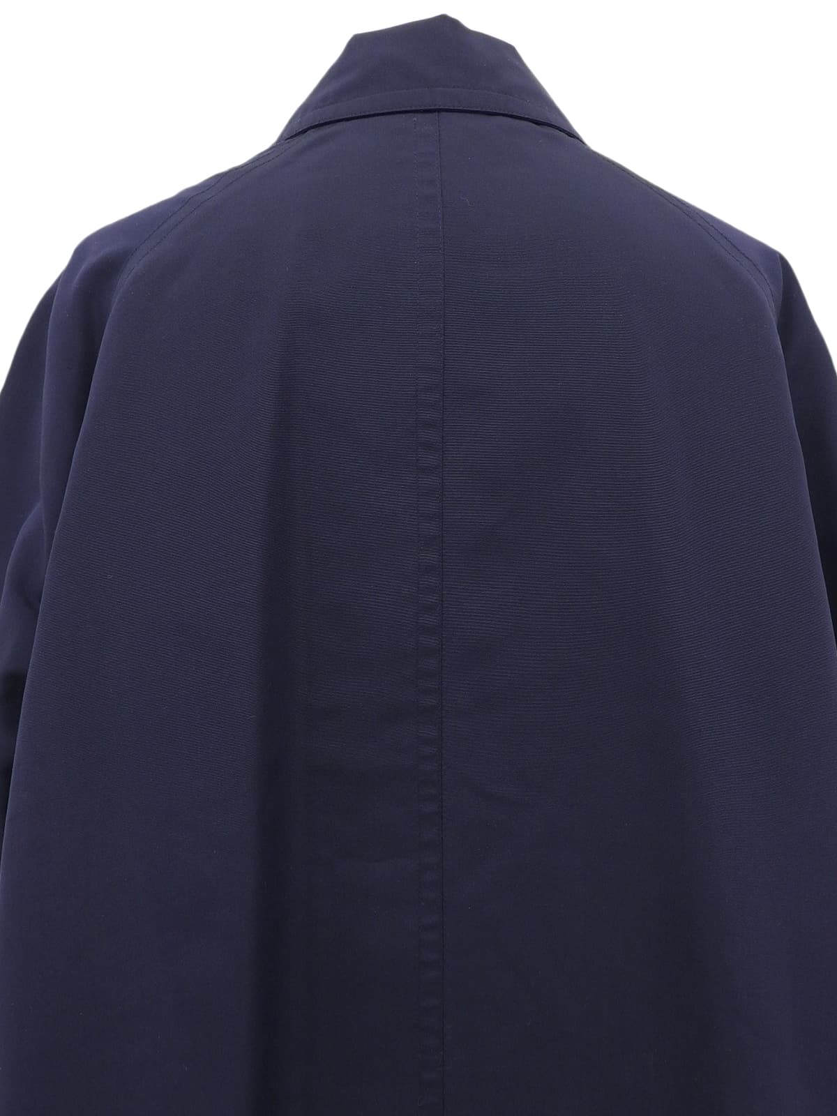 CCマークボタンスプリングコート ネイビー