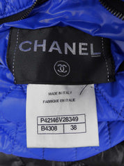 CC Mark Stitch Reversible Down Jacket Black/Blue
