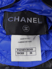CC Mark Stitch Reversible Down Jacket Black/Blue