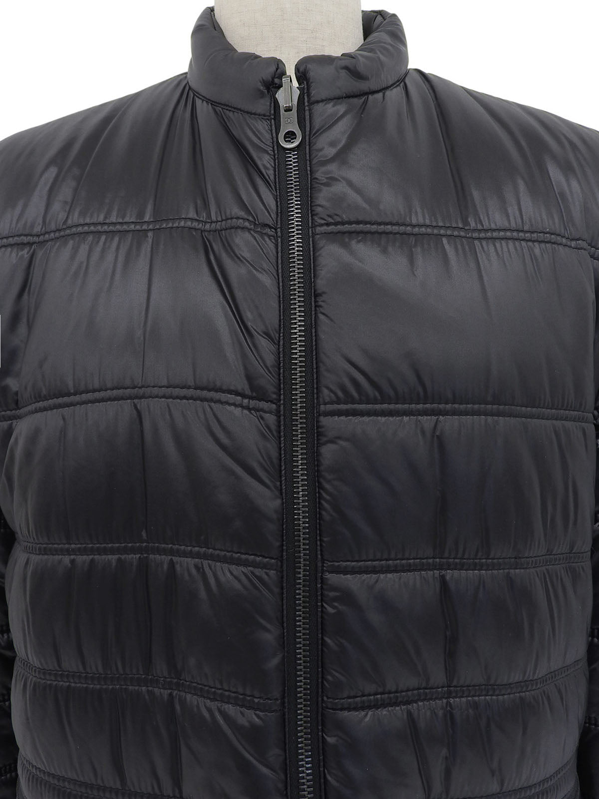 CC Mark Stitch Reversible Down Jacket Black/Blue