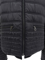 CC Mark Stitch Reversible Down Jacket Black/Blue