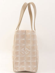 2003 New Travel Line Tote Bag, Beige