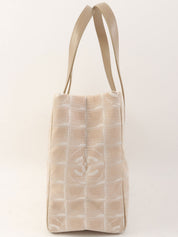 2003 New Travel Line Tote Bag, Beige