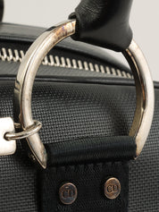 黑色Logo铭牌镶钻手柄两用包