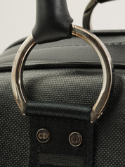 黑色Logo铭牌镶钻手柄两用包