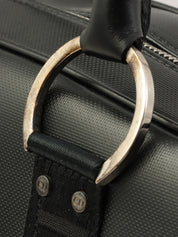 黑色Logo铭牌镶钻手柄两用包