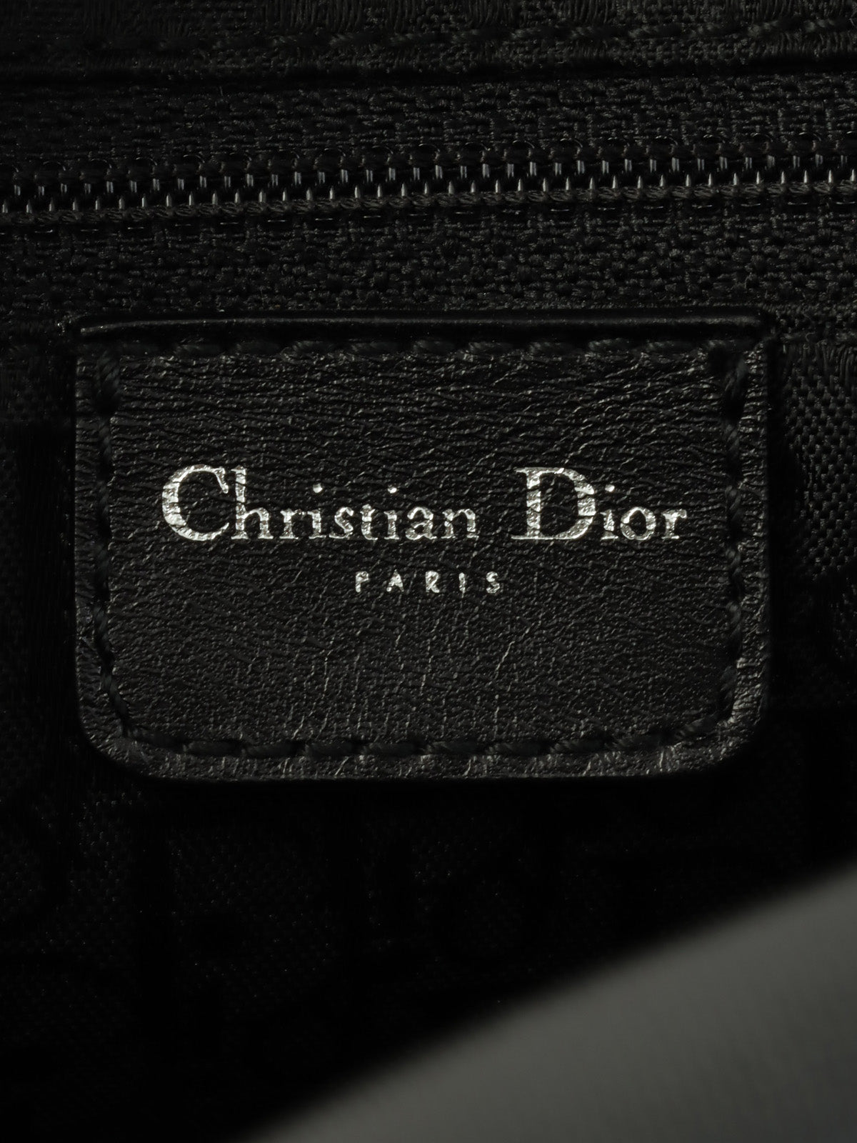 黑色Logo铭牌镶钻手柄两用包