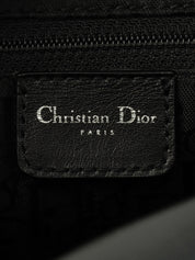 黑色Logo铭牌镶钻手柄两用包