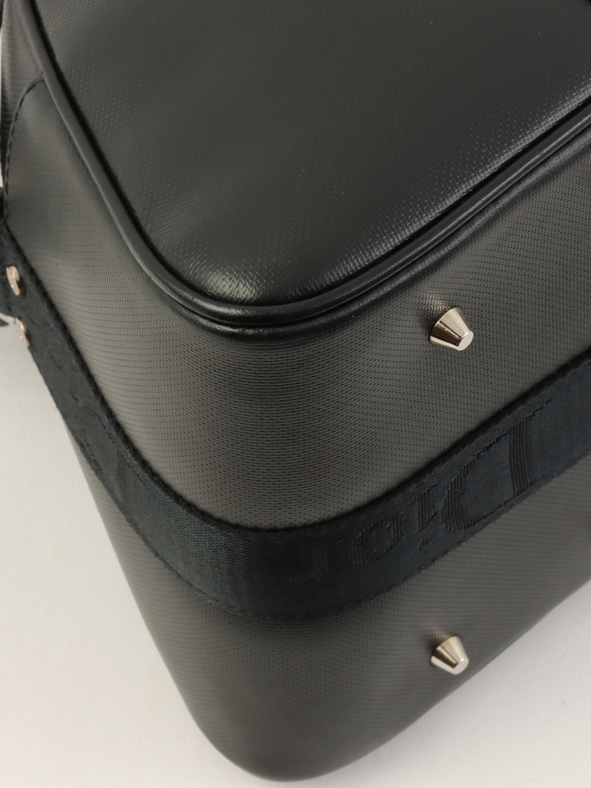 黑色Logo铭牌镶钻手柄两用包