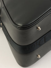 黑色Logo铭牌镶钻手柄两用包