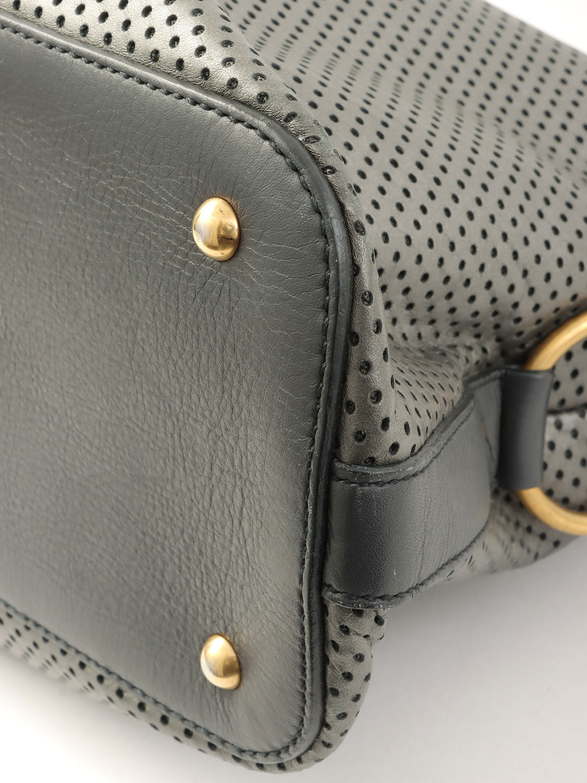 ミューズバッグ　グレー/ネイビー