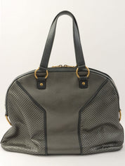 ミューズバッグ　グレー/ネイビー