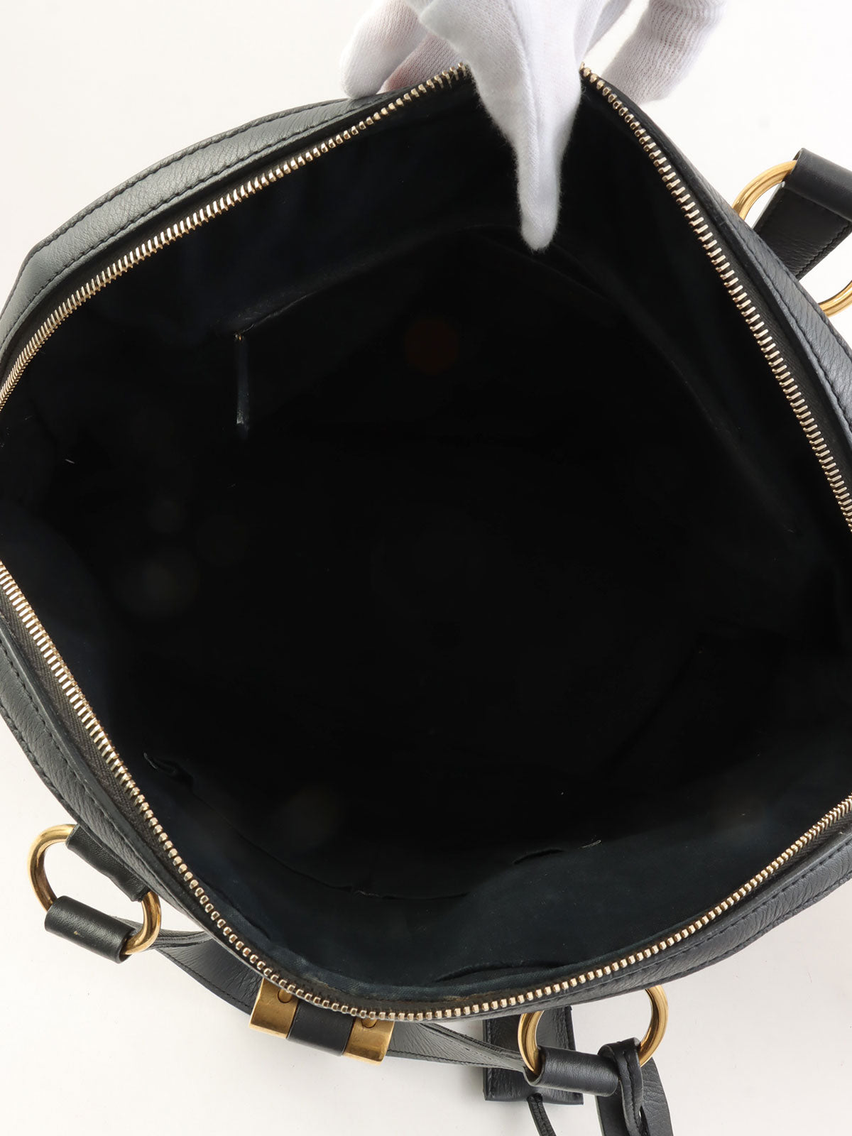 ミューズバッグ　グレー/ネイビー