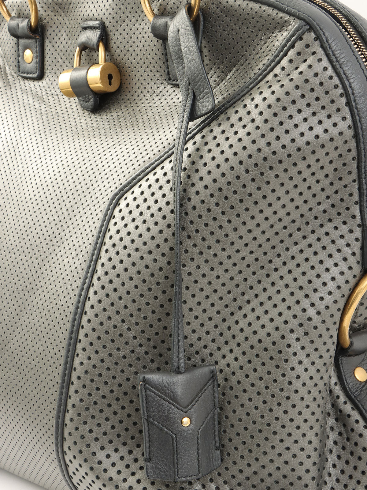 ミューズバッグ　グレー/ネイビー