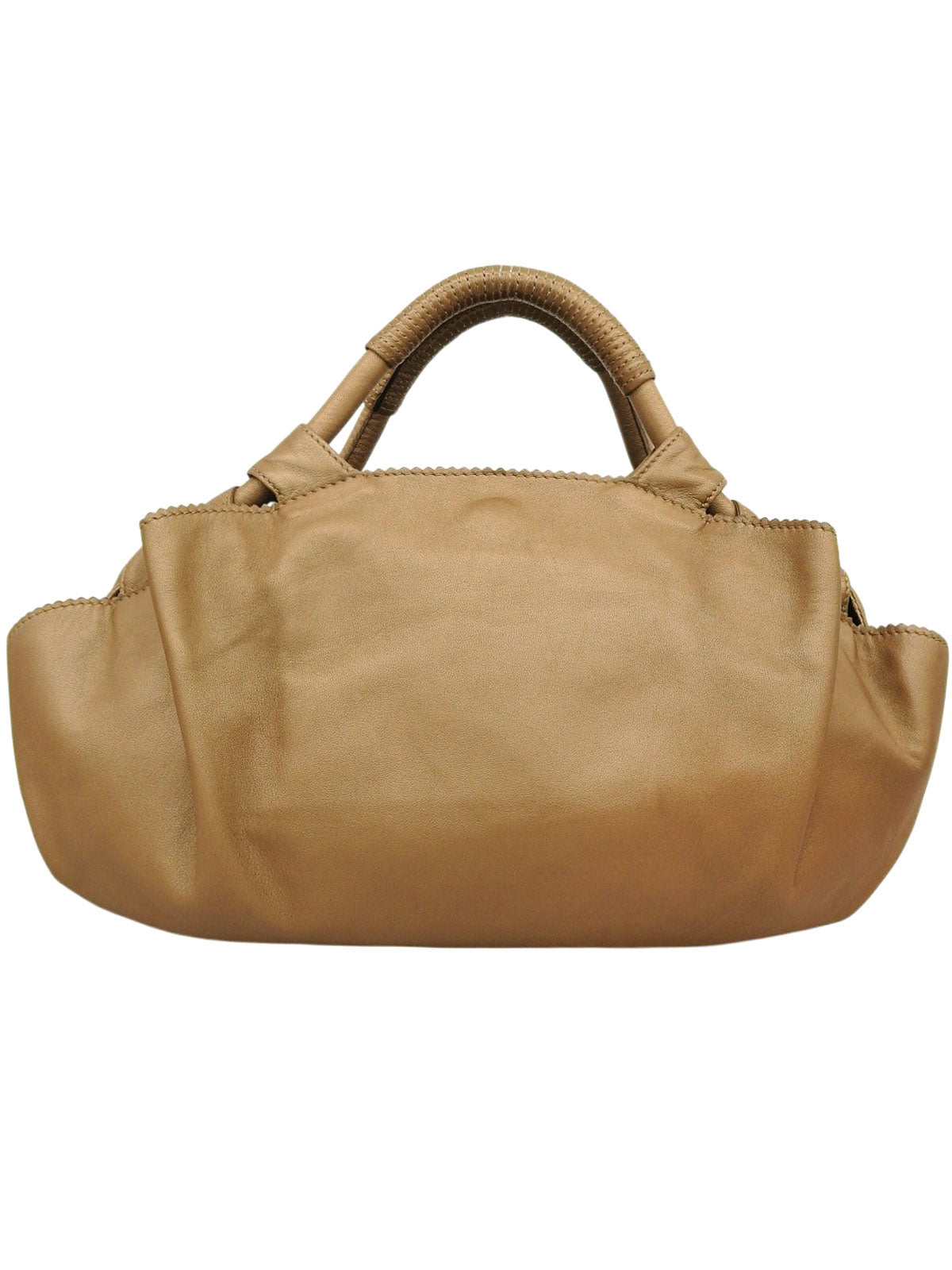 Nappa Aire Handbag Gold