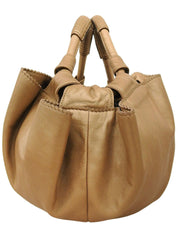 Nappa Aire Handbag Gold