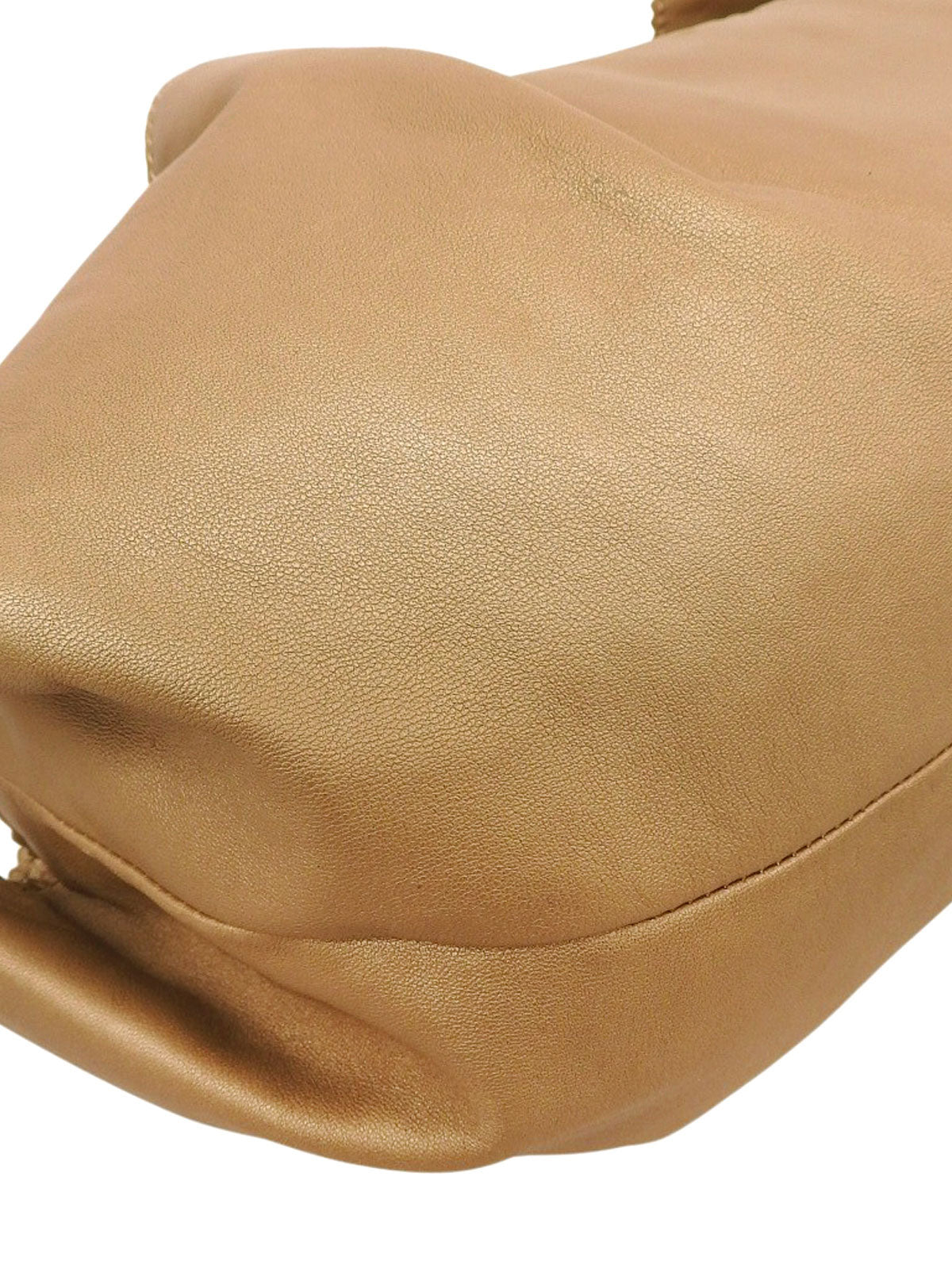 Nappa Aire Handbag Gold