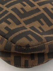 FF Zucca图案棕色单肩包